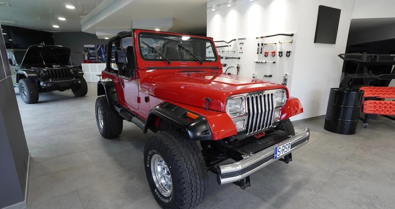 Jeep Wrangler cena 81999 przebieg: 85000, rok produkcji 1996 z Skierniewice małe 29